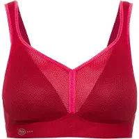 Anita Active Sport-BH "Air Control Deltapad" doppellagige Cups, gepolsterte Träger, mit Print, feminin, weich