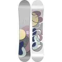 Nitro - All-Mountain-Snowboard &ndash; Damen / Frau &ndash; Phase - Nova 2026 für Damen aus Holz - Größe 152 cm - Grau