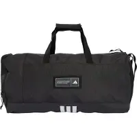Adidas Sporttasche PERFORMANCE "4ATHLTS DUFFELBAG M", Damen, schwarz-weiß (schwarz, weiß), Polyester, Taschen Sporttasche