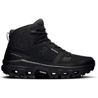 ON Wanderschuhe Cloudrock Mid WP Damen Black-Schuhgröße 38,5
