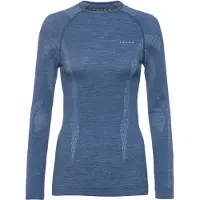 Falke Wool Tech Langarmshirt in blau, Größe XL