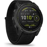 Garmin Enduro 3 Solar Sapphire Titan Sportuhr in schwarz, Größe Einheitsgröße