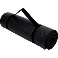 ENERGETICS NBR Professional - Gymnastik-Matte 180cm - Schwarz/Grau Schwarz/Grau