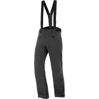 Salomon Herren Latzhose EDGE PANT M DEEP BLACK