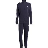 Adidas Herren Sportanzug Basic 3-Streifen French Terry