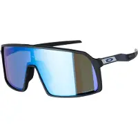 Oakley Sutro Mattschwarze Prizm Saphir-Sonnenbrille Blau
