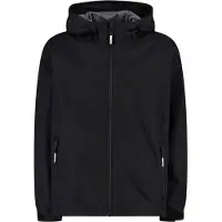 CMP - Kinderjacke mit fester Kapuze, Schwarz, 128