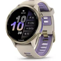 Garmin Forerunner 970 Light gold titanium Laufuhr
