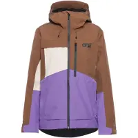 Picture Organic Clothing Seen 2-lagige Damen Skijacke mit Kapuze braun S