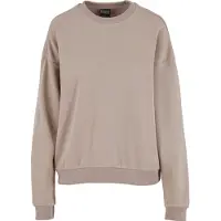 Urban Classics Sweater "Damen Ladies Oversized Light Terry Crewneck"