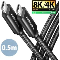 Axagon BUCM4X-CM05AB - USB-C-Kabel - USB-C auf USB-C - 50 cm
