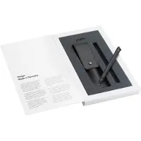 Lamy Schreibset swift black 331, Tintenroller und Lederetui