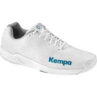 Kempa Hallen-Sport-Schuhe Wing 2.0 Children, Unisex 2008540_02 weiß/deep blau 6.5