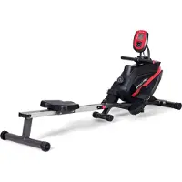 Sportplus I Rudergerät I für zuhause, Rudermaschine klappbar, Rudergerät leise, Rudergerät Magnet, Fitnessgerät rudern, SP-MR-008-B