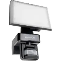 Luxula LED-Fluter LX400193, mit BM, 20 W, 2100 lm, 4000 K, schwarz