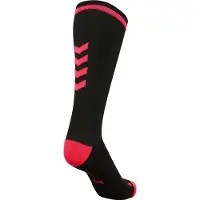 Hummel Elite High Socken Schwarz Pink F2842