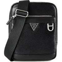 GUESS Monaco Mini Bag Umhängetasche Leder 18 cm