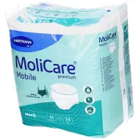 Molicare Premium Mobile 5 Tropfen Gr.M 14 St Beutel