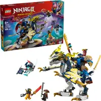 LEGO NINJAGO Rogues Mech-Drachenreiter - Ninja-Spielzeug mit Drachen, 4 Minifiguren und Ausrüstung - Geschenkidee für Jungen und Fans von Aufstieg der Drachen ab 8 Jahren - 71843