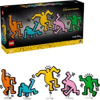 LEGO Art - Keith Haring - Tanzen Figuren 31216 - 1773 Teile - - One Size - Klötze