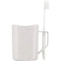 JTI Becher mit Zahnbürstenhalter, Weiß