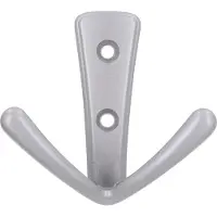 Siro Mantelhaken Deneb Breite 76 mm, Höhe 71 mm, ZN alufarbig