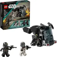 LEGO Star Wars 75412 Todestruppler & Nachttruppler Battle Pack - Bauspielzeug mit Dropship und 4 Mini-Figuren mit Blastern - Sammlergeschenk für Jungen ab 6 Jahren und Ahsoka-Fans