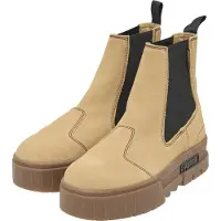Puma Stiefel Mayze Chelsea Wildleder Plattform Braun - 36