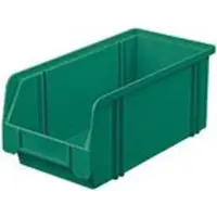 LA-KA-PE LA KA PE Sichtlagerkasten Größe 3A grün Länge 290 / 245 x Breite 140 x Höhe 130mm aus Polystyrol stapelbar - LK3A