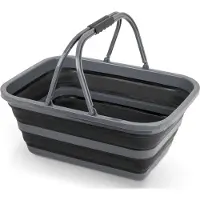 Brunner Holdall Fold-Away Korb schwarz