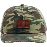 Levis Accessories Baseball Cap "RELAXED HERITAGE", Damen, grün (phalarope camo print v2 demitasse), Baumwolle, Caps Baseball Cap, Unisex