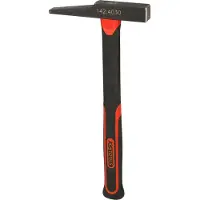 Ks Tools 142.4030, Kreuzschlaghammer, Stahl, Glasfaser, Schwarz, 28,5 cm, 250 g