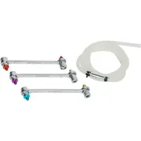 SW-Stahl 01452L Bremsenentlüftungsschlüssel-Satz, 4-teilig I Entlüfterschlüssel Set I Bremsleitung S