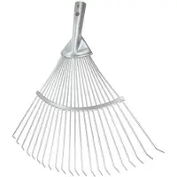 Ideal Profi-Drahtbesen silber pulverbeschichtet Dülle ohne Stiel