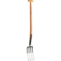 Rex Sport SHW Rex-Spatengabel, klein m. Eschen-T-Stiel