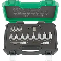 Fortis 4317784707015, 19 Stück(e), Sechseck, 1/4,1/2"