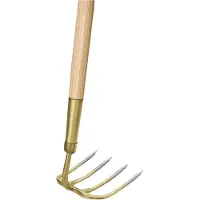 Ideal Idealspaten Gartenkreiel 4 ovale Zink mit Stiel 135 cm
