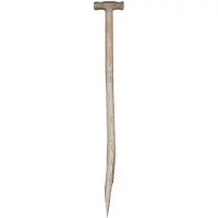 Ideal Idealspaten Ersatzstiel Spatenstiel für Britta Spaten, gebogen, 93 cm; 405358
