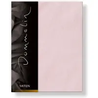 Dommelin Spannbettlaken Hellrosa (Satin 300TC)-120 x 200 cm