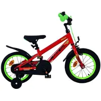 Volare Rocky Kinderfahrrad - Jungen - 14 Zoll - Rot