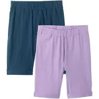 Bonprix Radlerhose aus Baumwolle und Elasthan, mit elastischem Gummizug, unifarben