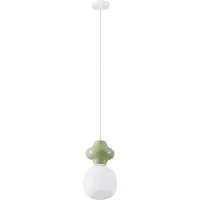 Lyora Pendelleuchte Clio S hellgrüne Keramik