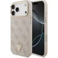 GUESS Apple iPhone 17 Pro Max Hülle - Stoff - - Backcover - Rosa