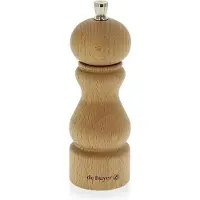 De Buyer Salzmühle Aus Holz Rumba 14 cm Hell