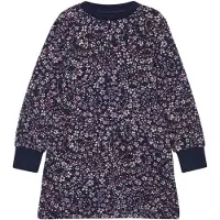 s.Oliver Kleid Kleid aus Thermofleece mit All-over-Print