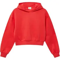 s.Oliver Sweatshirt Kuscheliger cropped Oversize Hoodie mit Print