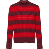 s.Oliver Strickpullover Ripppullover im Slim Fit mit Stehkragen