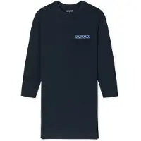 Schiesser Nachthemd Comfort Nightwear in Blau | Gr.: 62