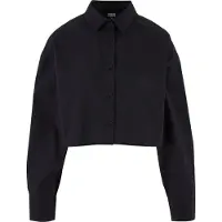 Urban Classics Cropped Oversize Langarmbluse