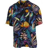 Urban Classics Viscose Aop Resort Kurzarmhemd